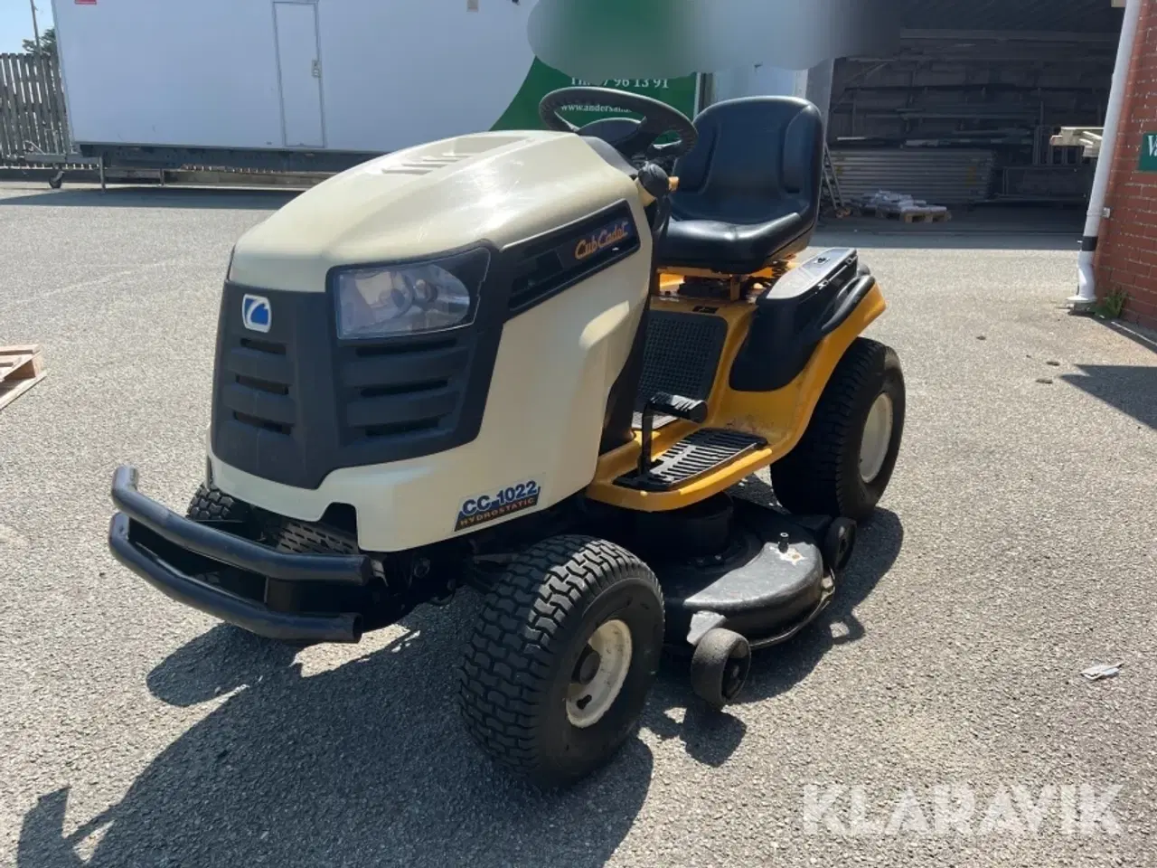 Billede 1 - Græsslåmaskine Cub cadet CC 1022 hydrostatic