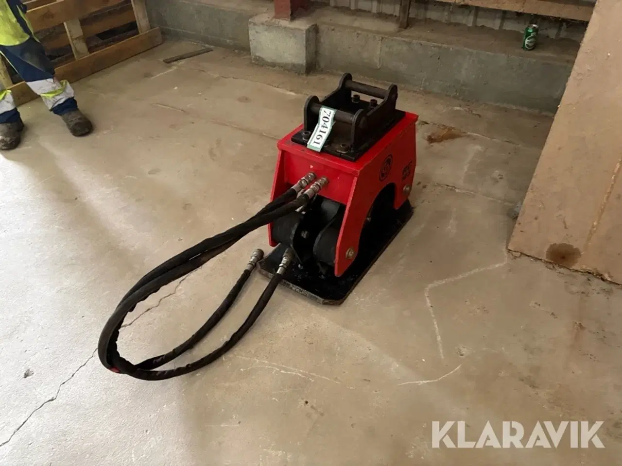 Billede 3 - Pladevibrator CP RC10 med S40 fæste