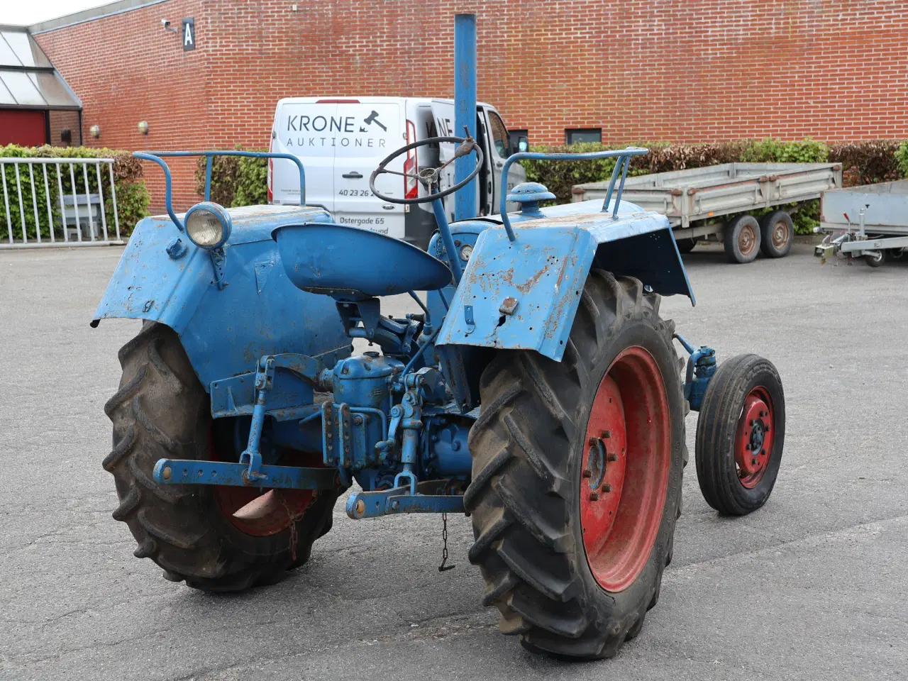 Billede 6 - Lanz Bulldog D2416, 1 cylinder diesel, 2,6L