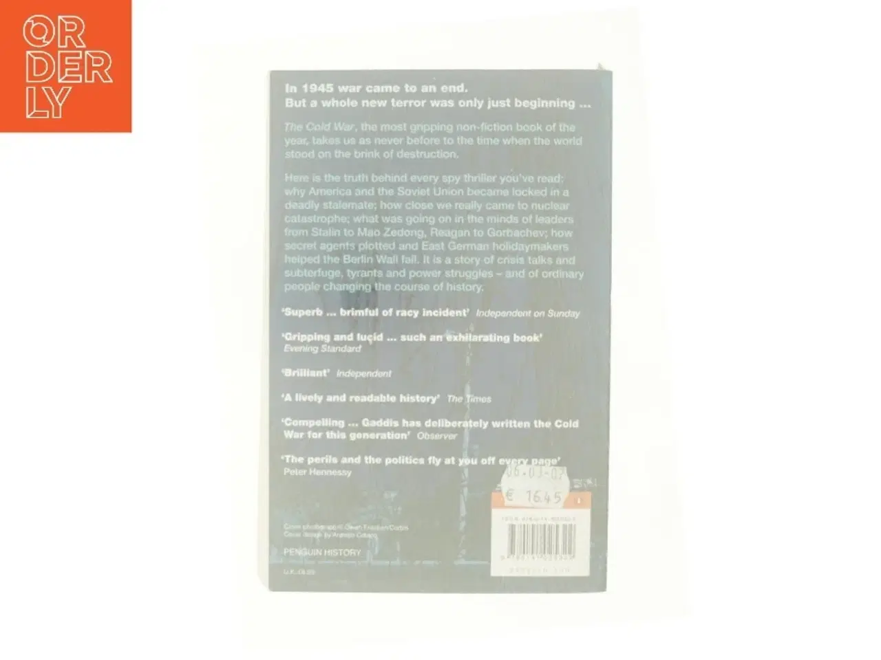 Billede 2 - The cold war af John Lewis Gaddis (Bog)