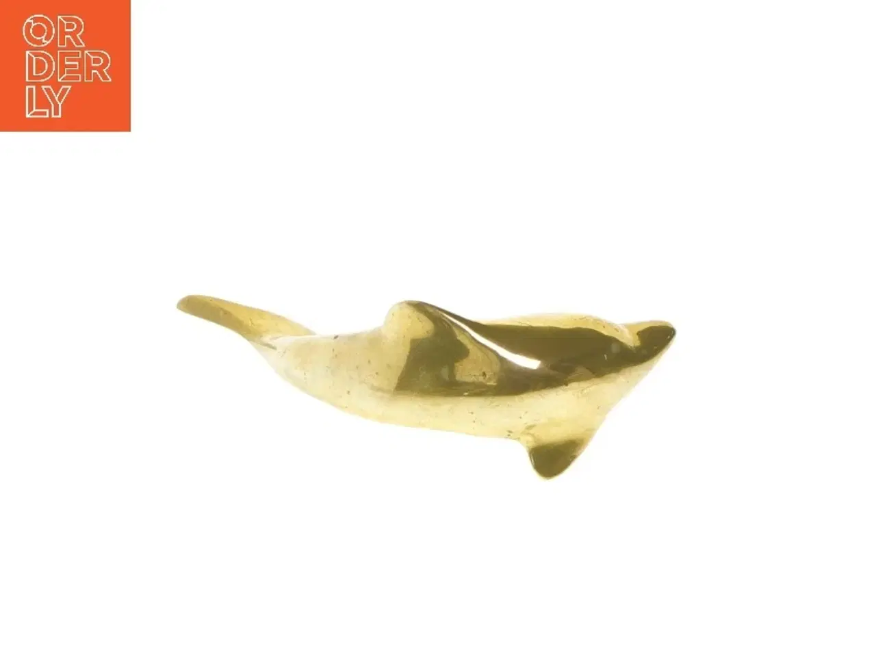 Billede 4 - Vintage messing delfin, souvenir fra Athen, 1990’erne (str. 15 cm)