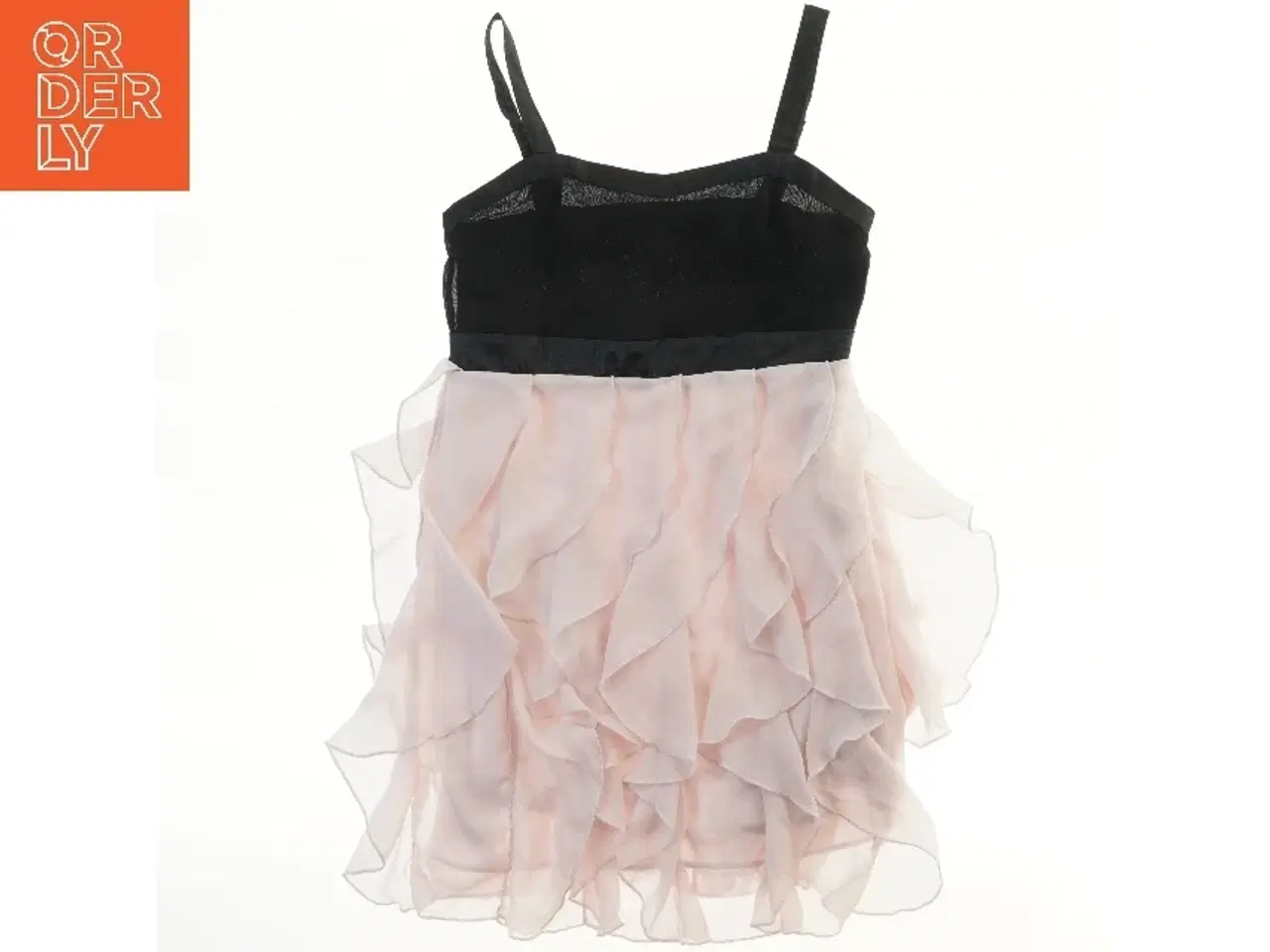 Billede 1 - Pigetop med flæser fra H&M (str. 158)