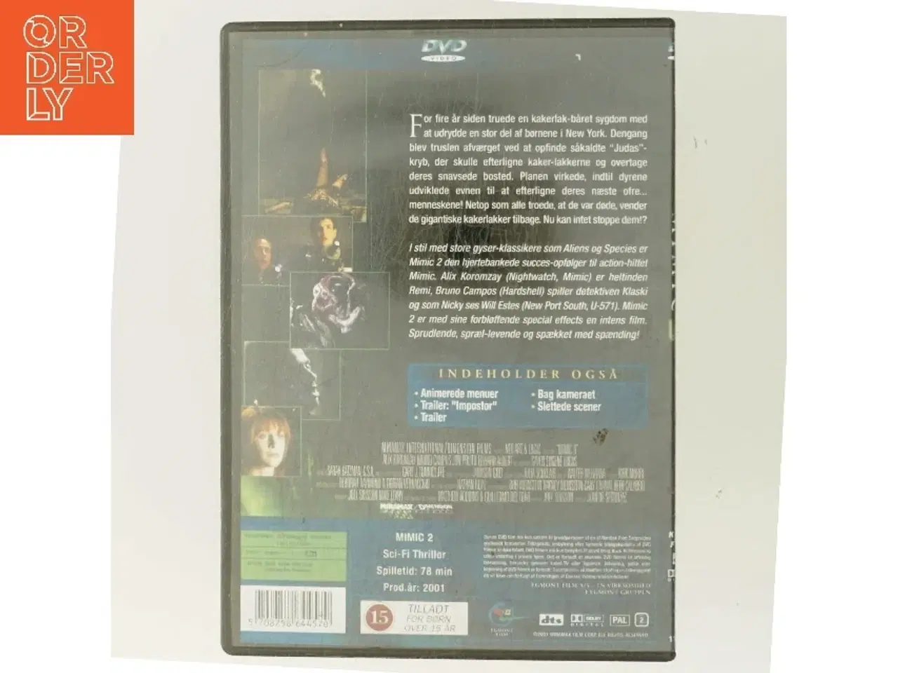 Billede 3 - Mimic 2 med Alix Koromzay (DVD)