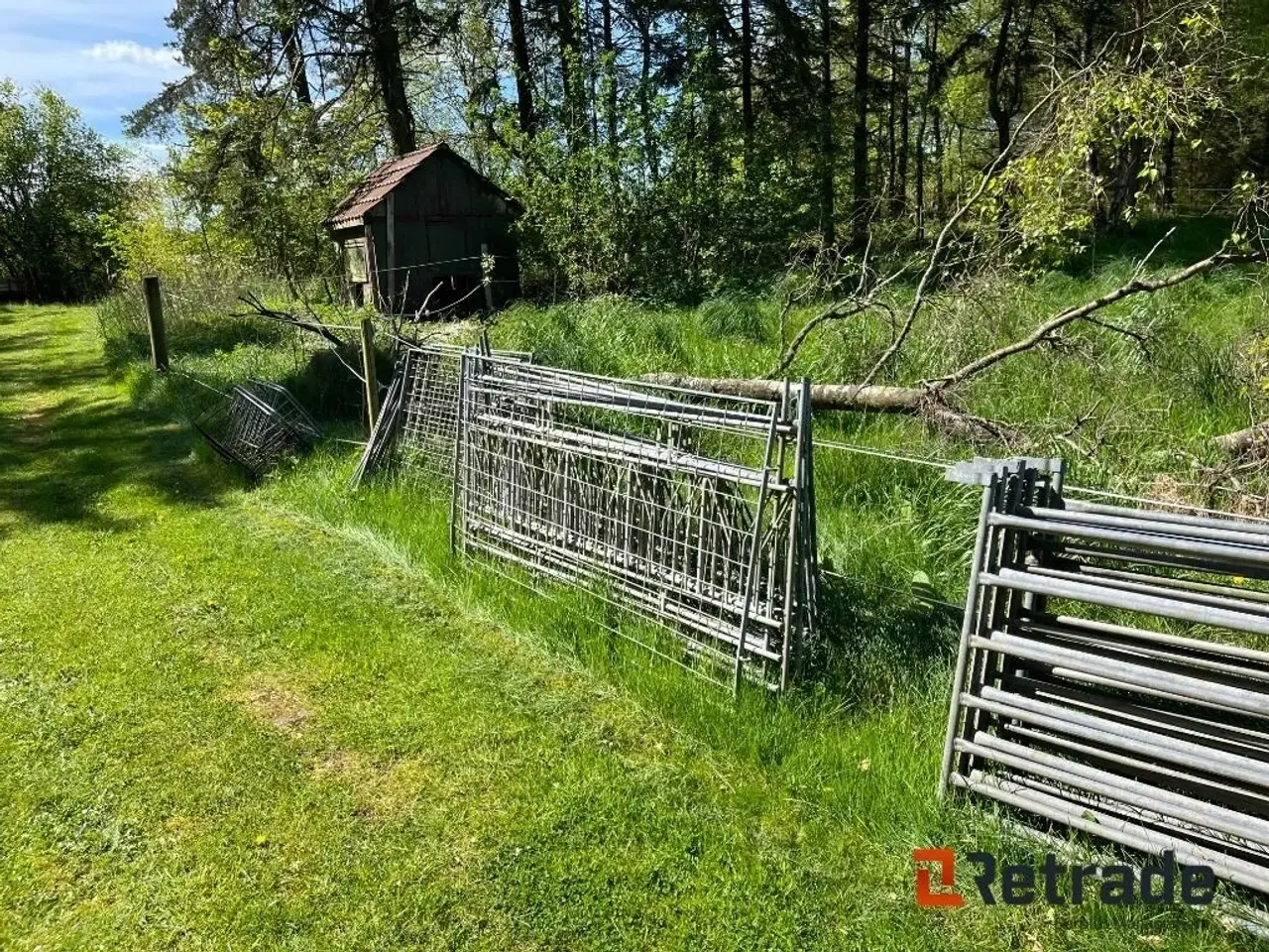 Billede 4 - - - - Landbrugsudstyr LOT med diverse fårehegn/låger