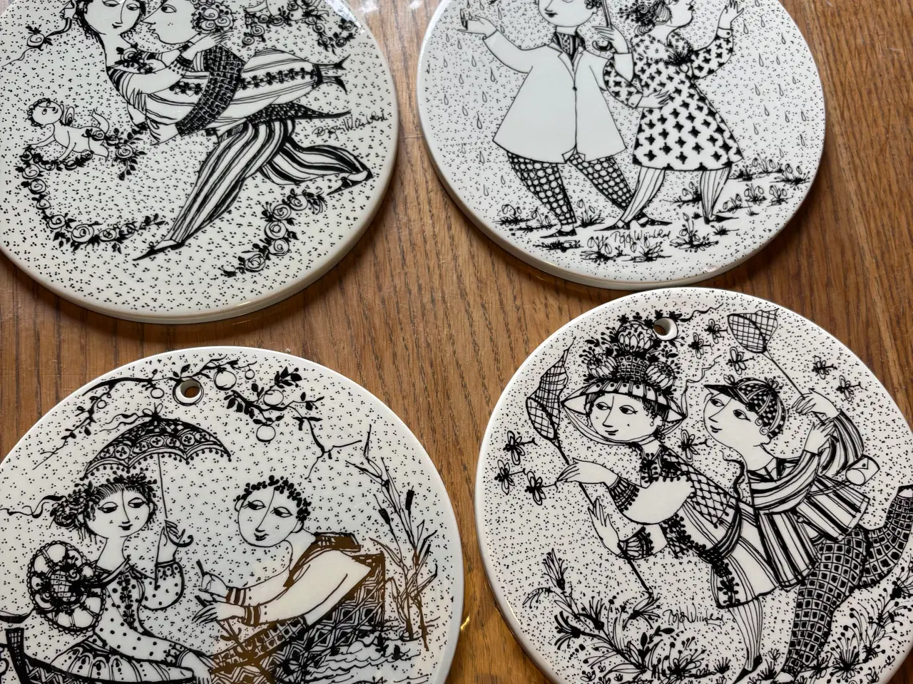 Billede 4 - Wiinblad platter