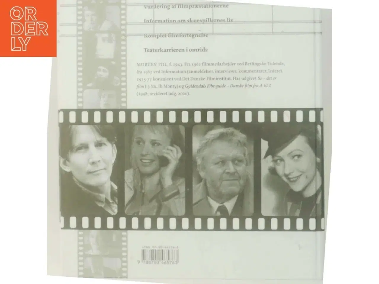 Billede 3 - Danske filmskuespillere : 525 portrætter af Morten Piil (Bog)