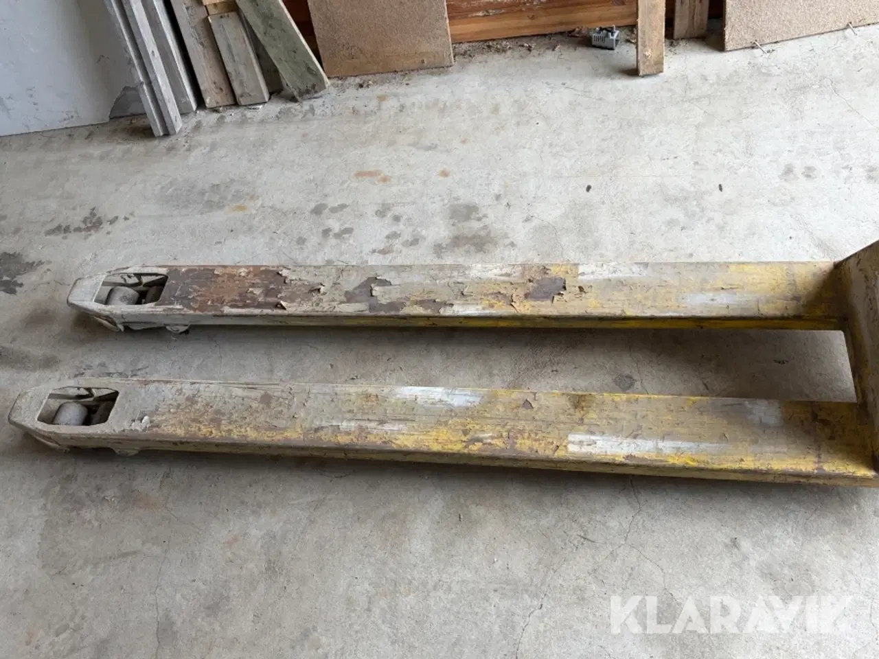 Billede 3 - Palleløfter Logitrans P 2581 lange gafler