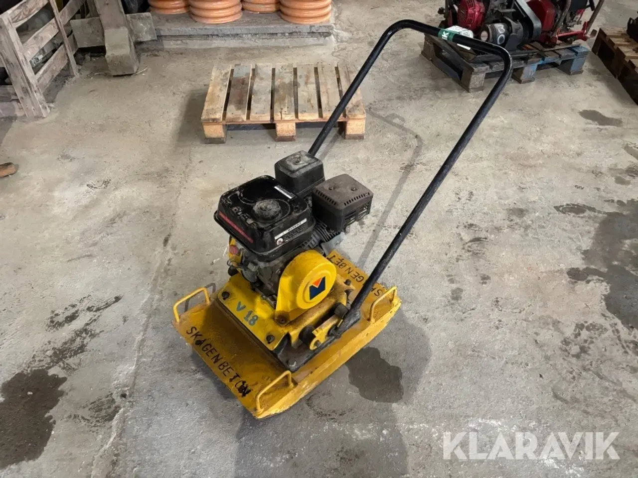 Billede 1 - Pladevibrator Masalta low Vib