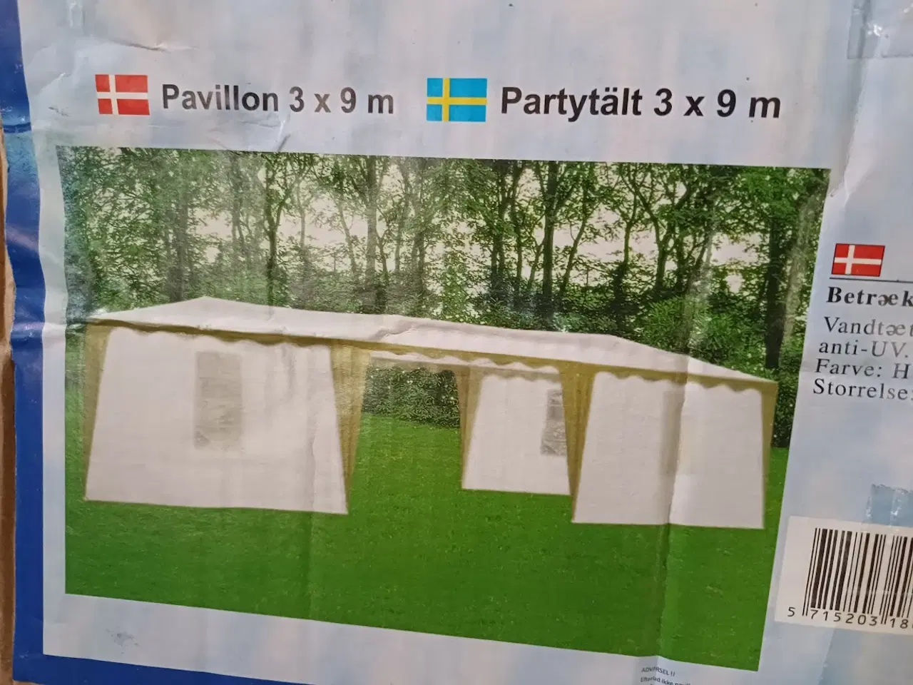 Billede 1 - Havepavillon 3 x 9 meter