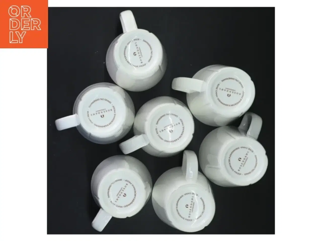 Billede 4 - Hvid krus og tallerkener sæt fra Rosenthal (str. Ø 8x11&ø17 cm)