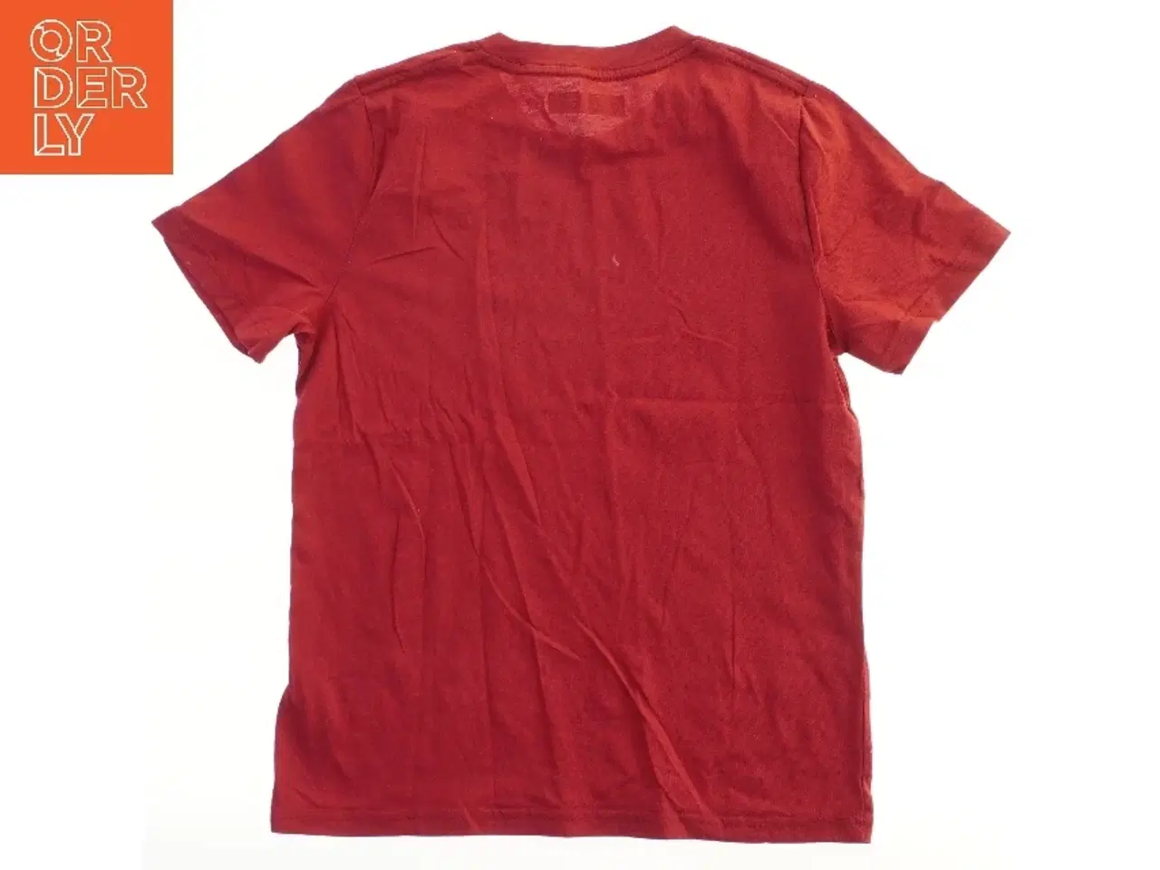 Billede 2 - Rød T-shirt med lille logo fra Abercrombie (str. 80)