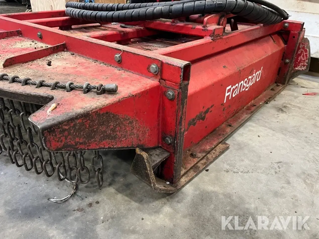 Billede 12 - Kæderydder Fransgård FKR-125HY - Hydrema skifte