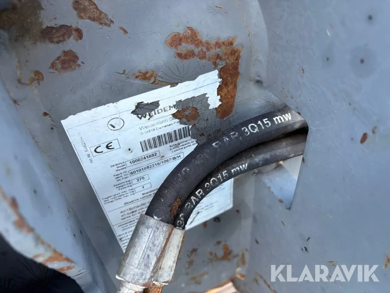 Billede 5 - 4i1 skovl Weidemann 1200 mm med tænder