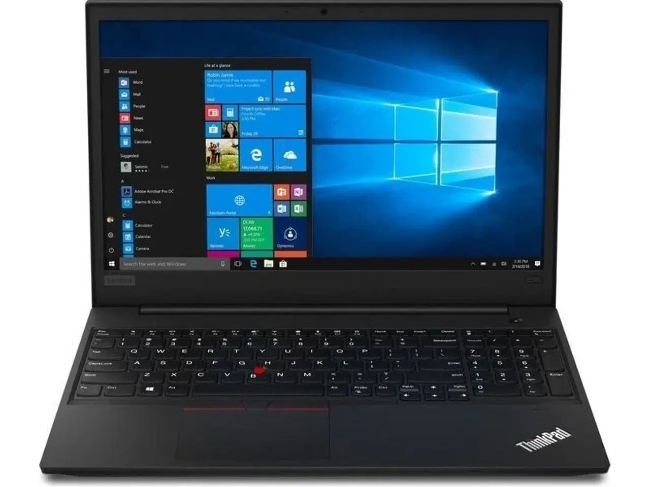 Billede 1 - Lenovo ThinkPad E590 15" - Intel i5 8265U 1,6GHz 256GB SSD 8GB Win11 Pro - Grade B