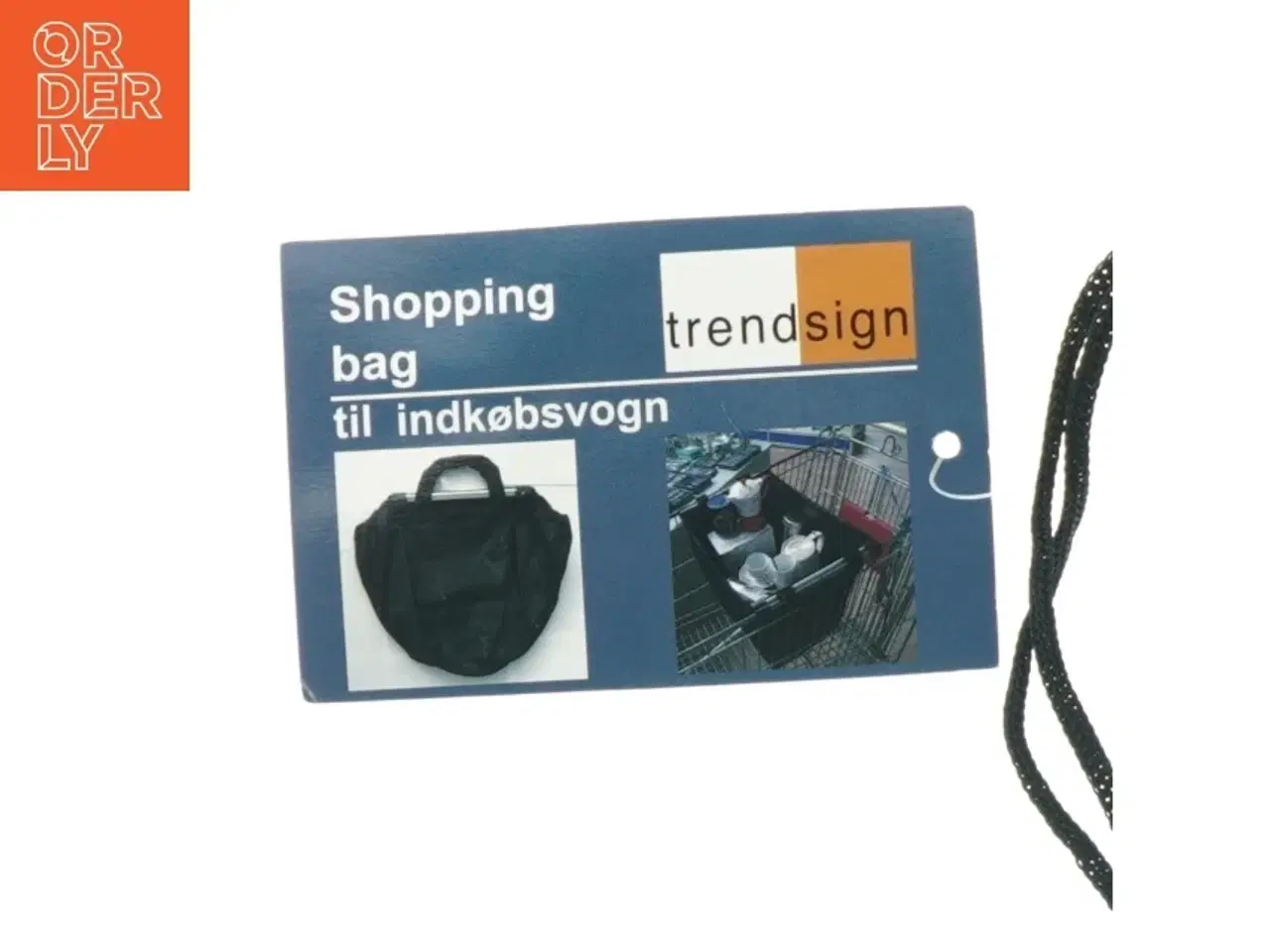 Billede 3 - Indkøbstaske til indkøbsvogn fra Trendsign (str. 50x30x32 cm)