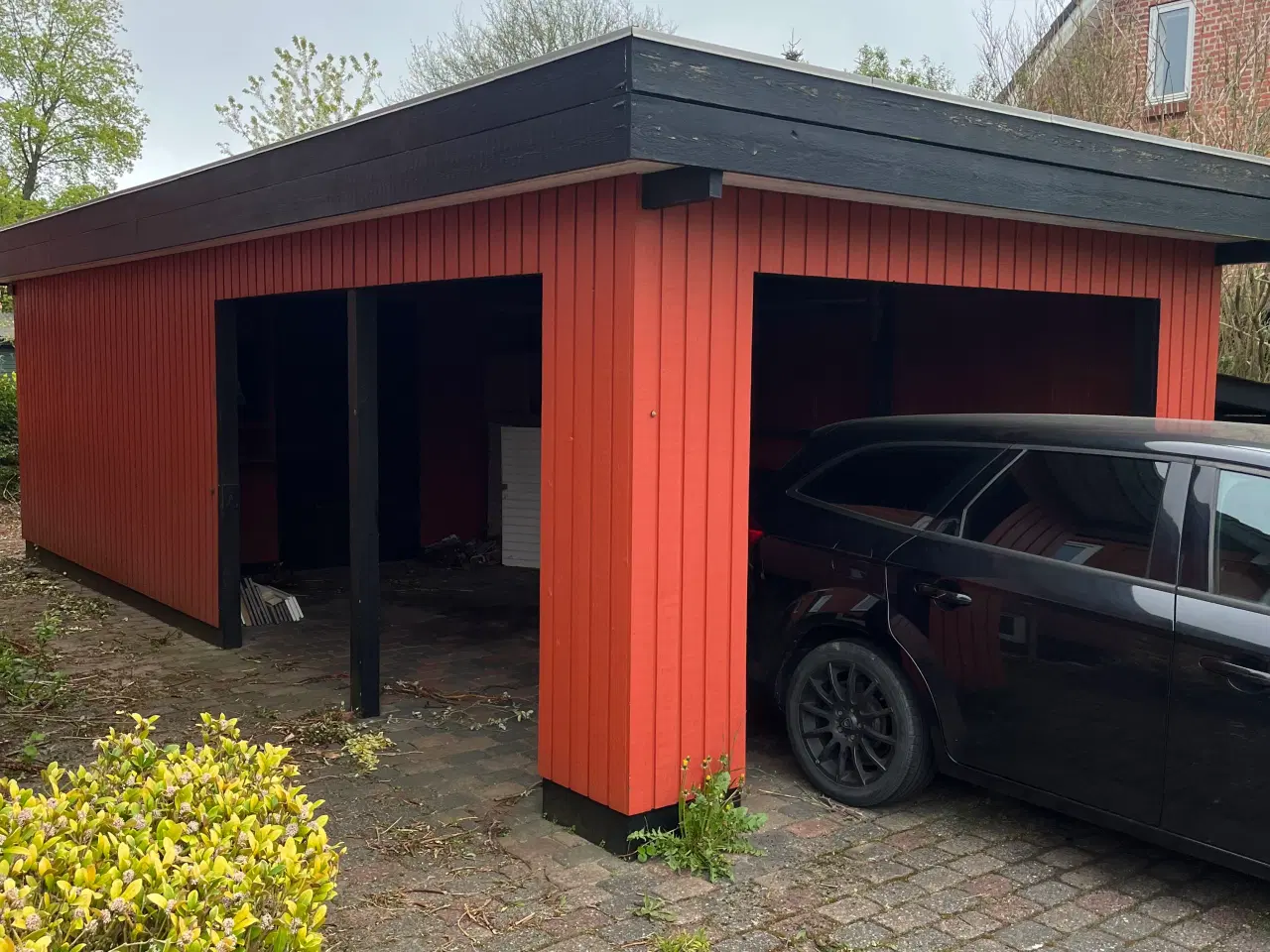 Billede 1 - Carport med redskabsrum