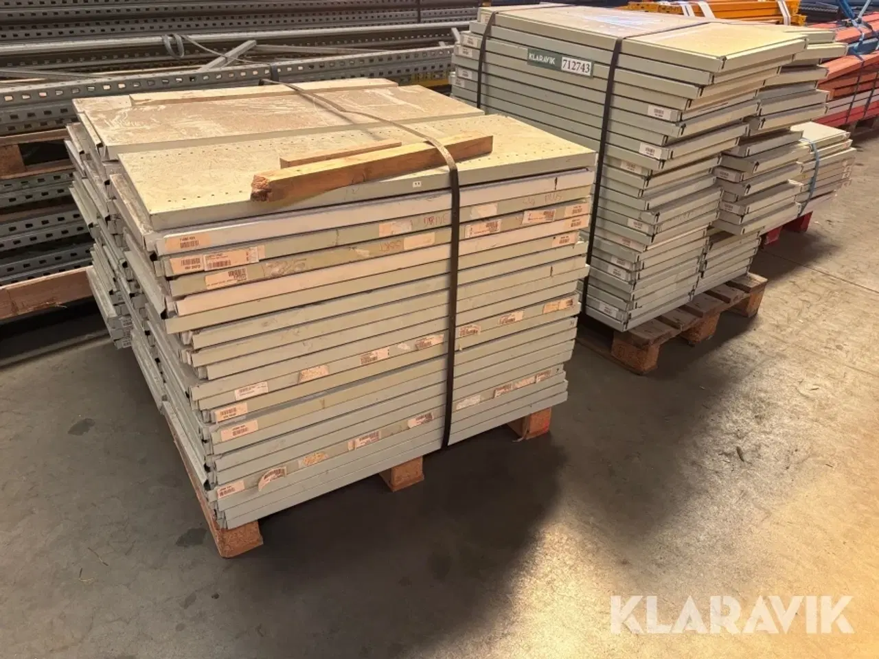 Billede 1 - Hylder Norplan lagerreol 272 styk