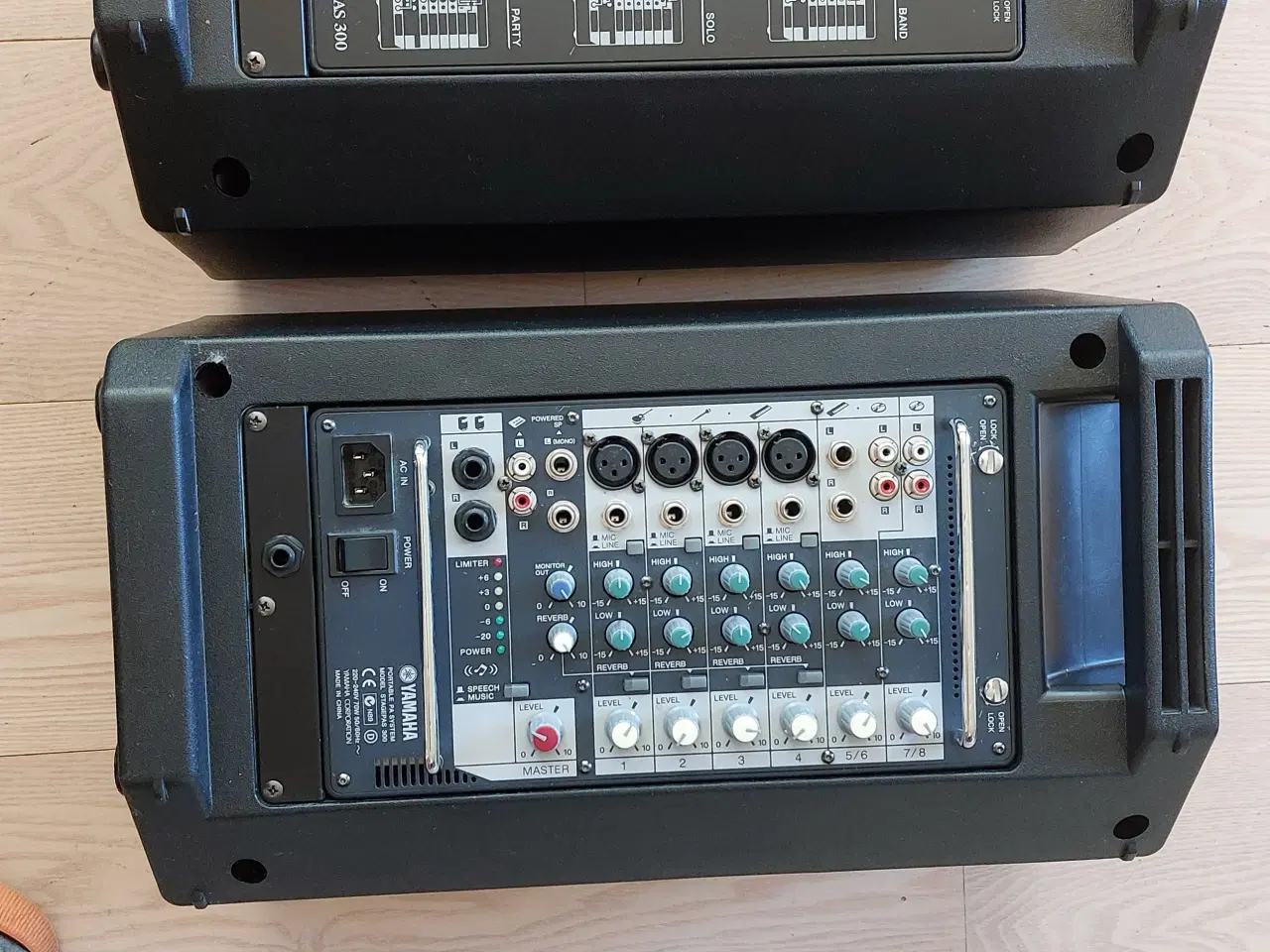 Billede 2 - Yamaha Stagepas 300 Bærbart PA-system med mixer og