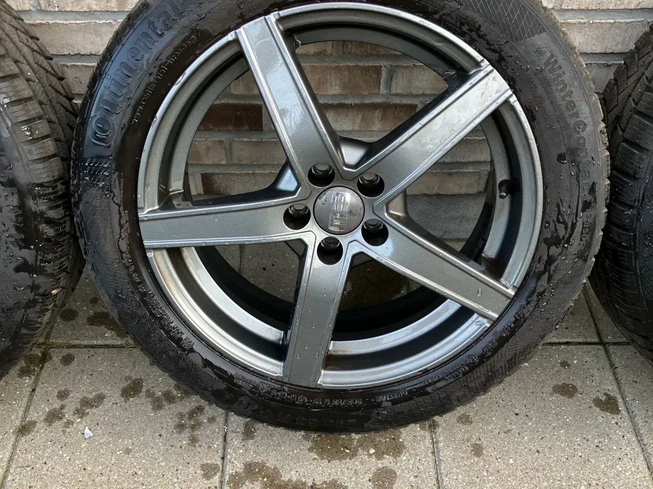 Billede 5 - Alufælge 5 x 112 med Continental vinterdæk R17