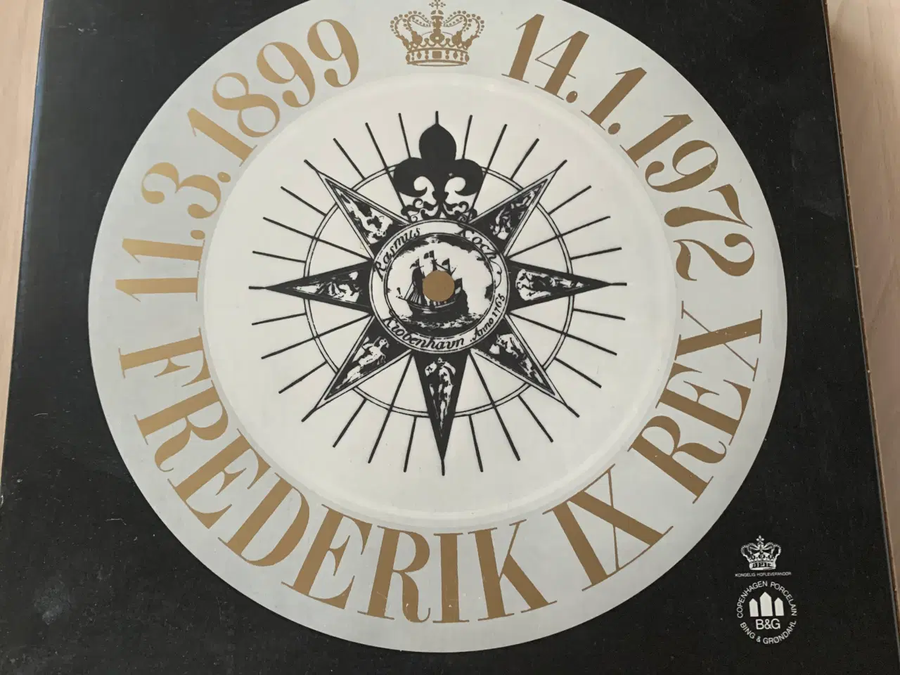 Billede 4 - Frederik IX erindringsplatte
