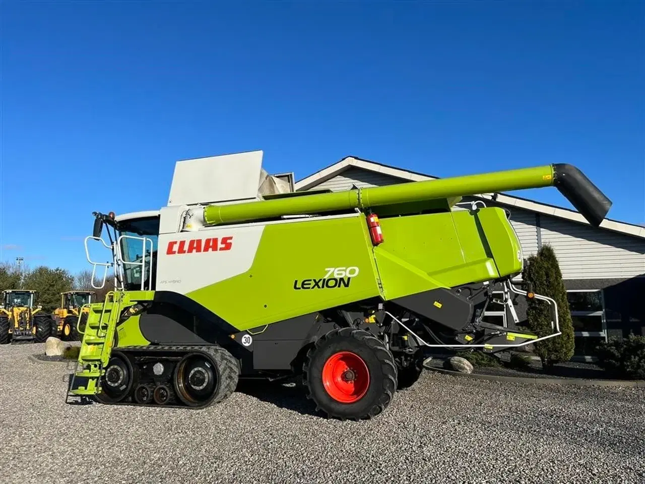 Billede 10 - CLAAS LEXION 760 TT  APS HYBRID. TERRA TRAC og Incl. Vario V1200 Skærebord.