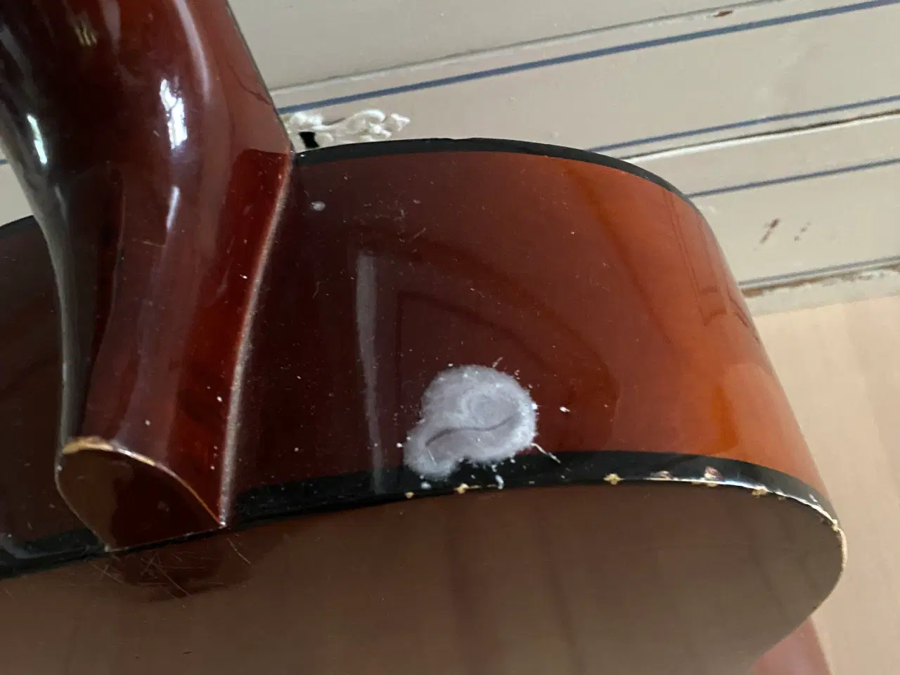 Billede 4 - Akustisk guitar med nylon strenge 