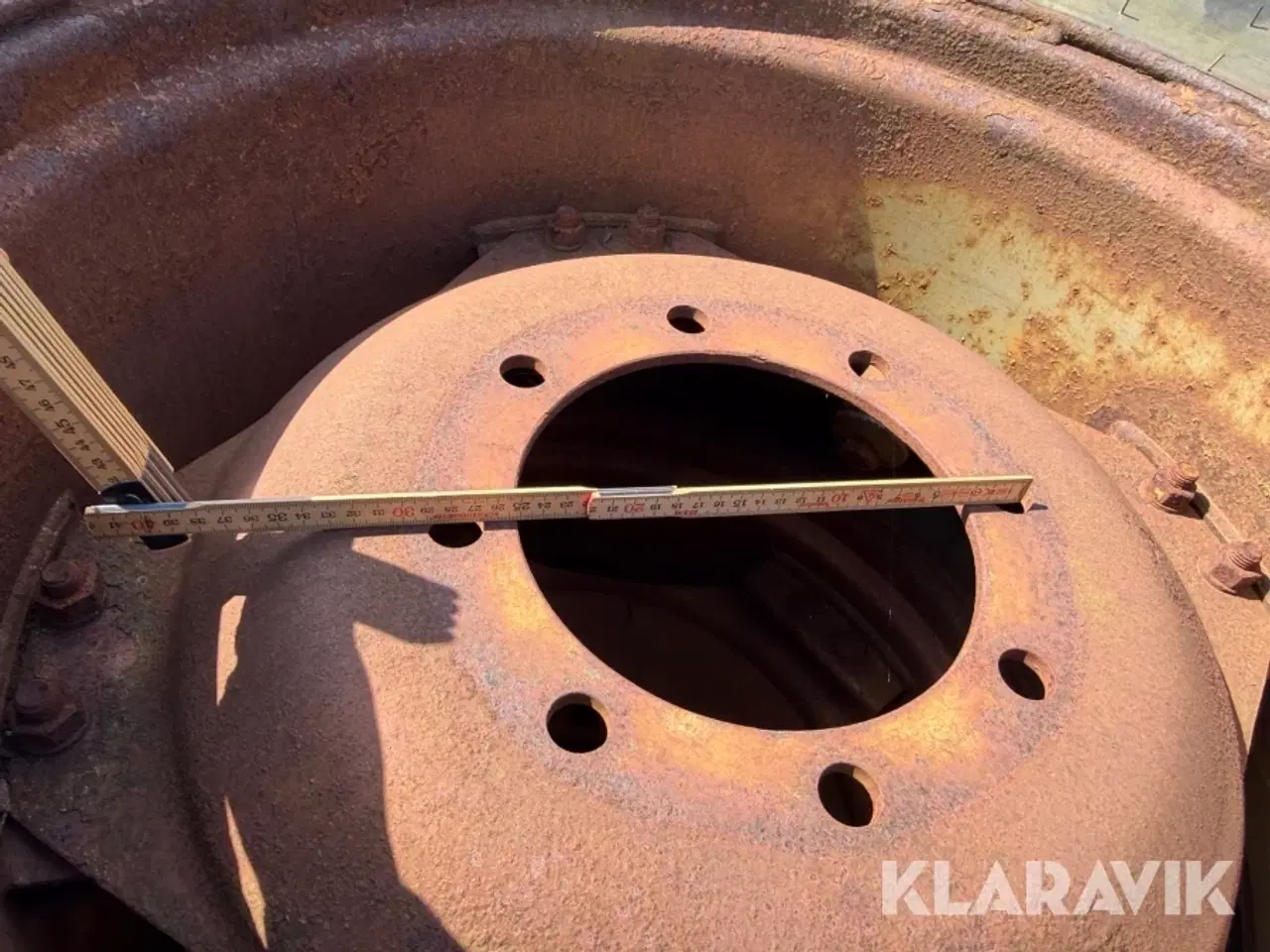 Billede 8 - Landbrugshjul Michelin + Agrimax 600/65R38 + 420/70R28 4 hjul