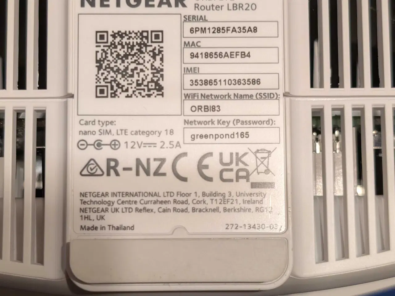 Billede 3 - Orbi LBR20 4G router, virkelig god Lte router