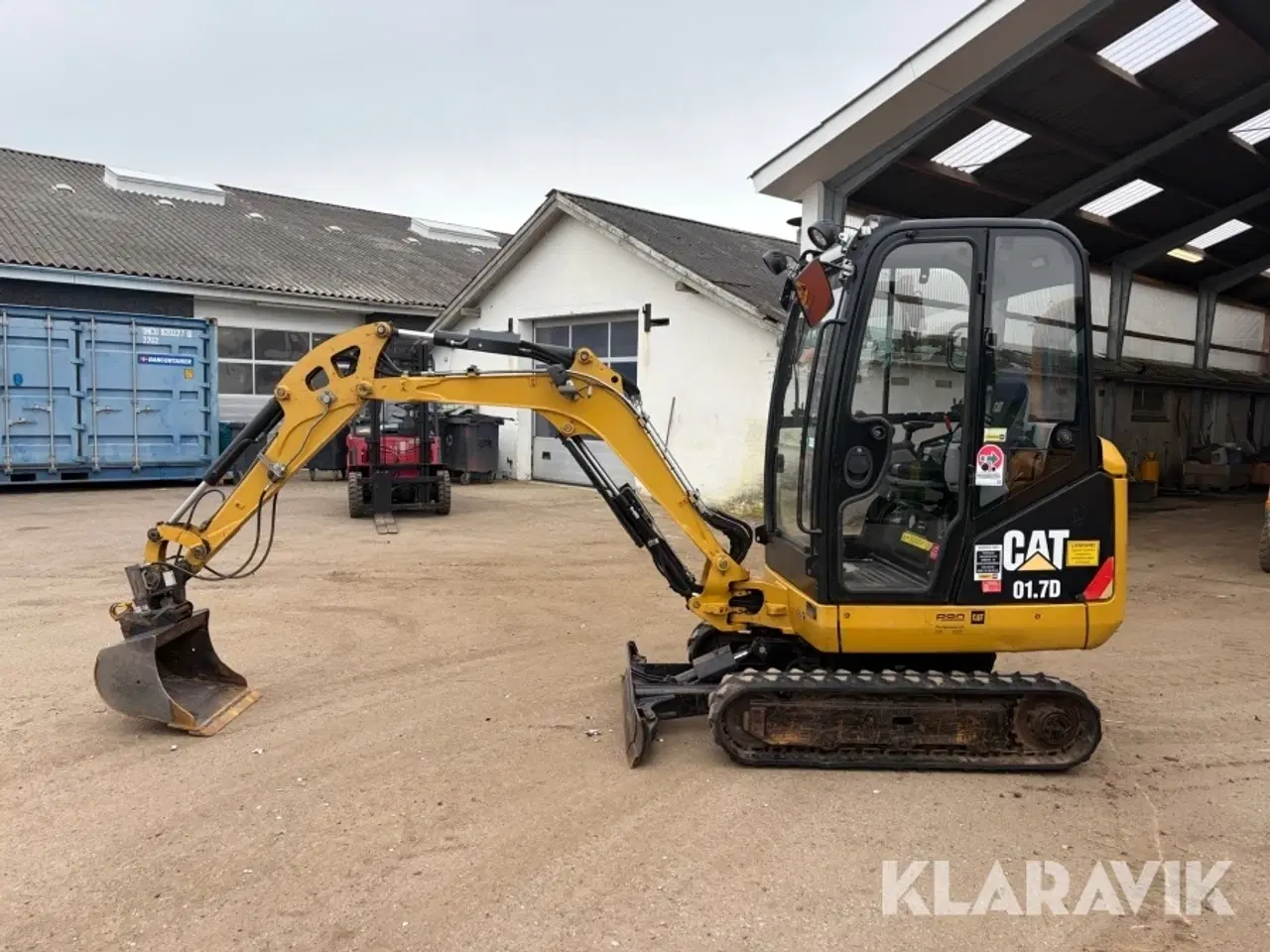 Billede 2 - Gravemaskine Caterpillar 301.7D med tiltman og skovlpakke