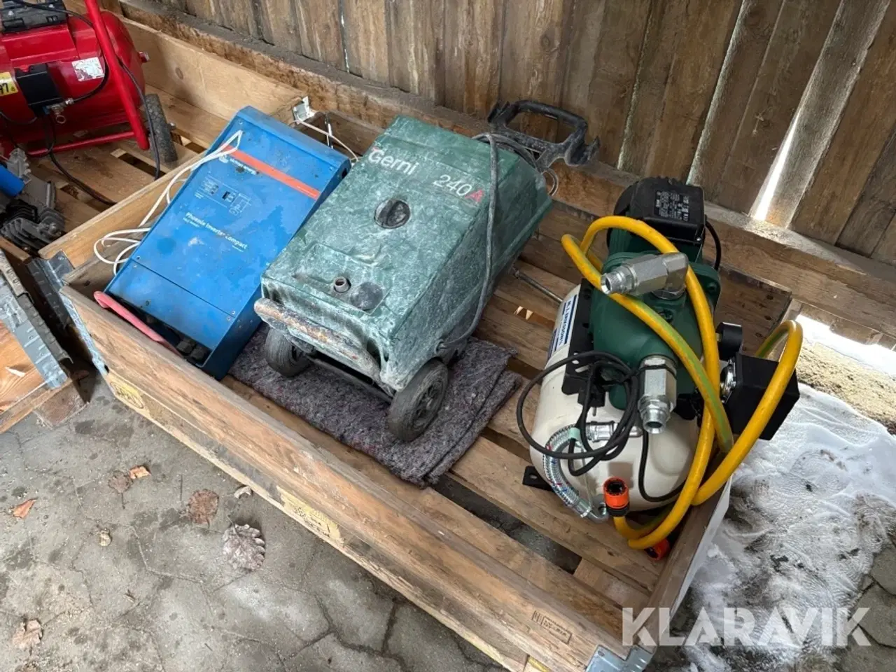 Billede 1 - Pumpe, højtryksrenser og inverter