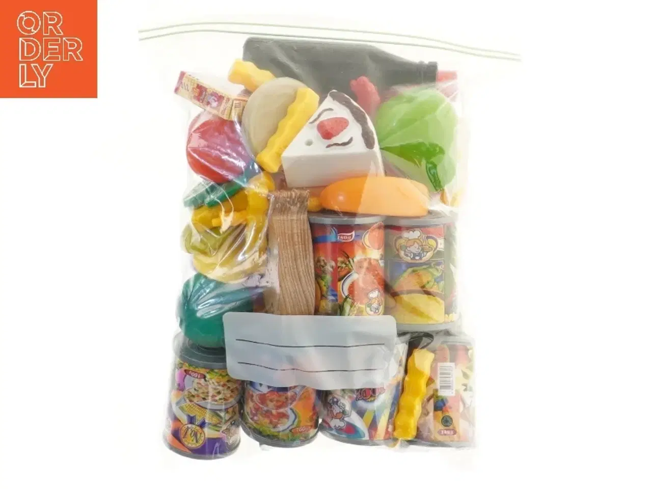 Billede 2 - Plastik madlegetøj (str. 25x19 cm)