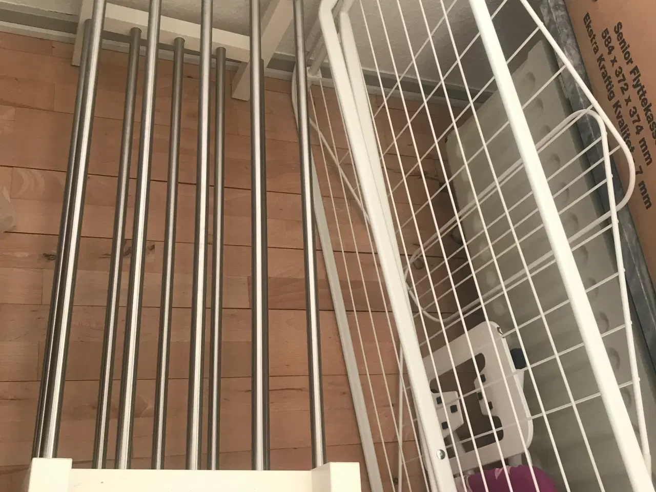 Billede 1 - Hvidt tørrestativ