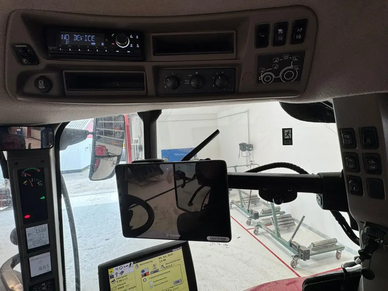 Billede 16 - Case IH PUMA 240 CVXDRIVE ALT I UDSTYR! KUN 800 TIMER OG MED TRIMBLE GPS!