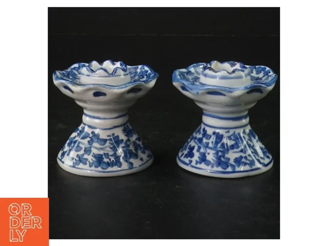 Billede 1 - Porcelænsstager (str. H 6 cm)