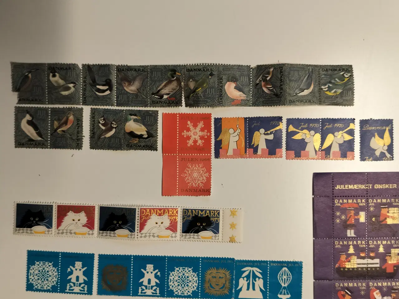 Billede 4 - julefrimærker 400 stk blandet