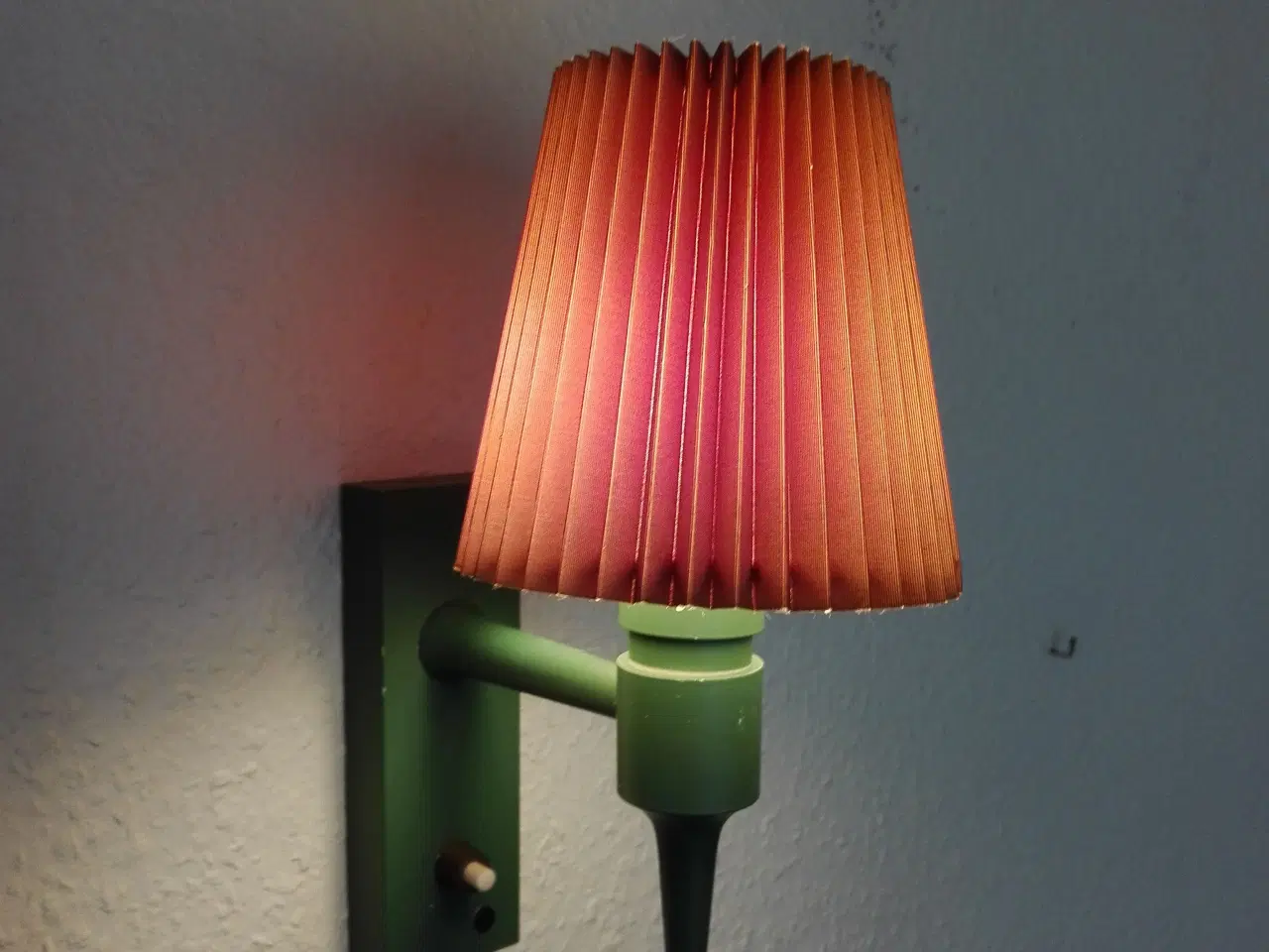 Billede 3 - Væglamper grønne retro