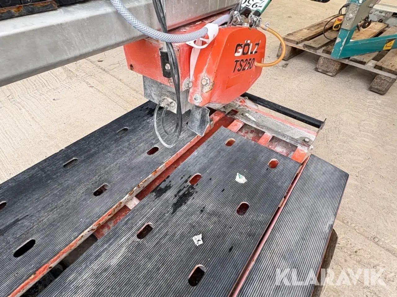 Billede 12 - Fliseskærer på bord Gölz TS250