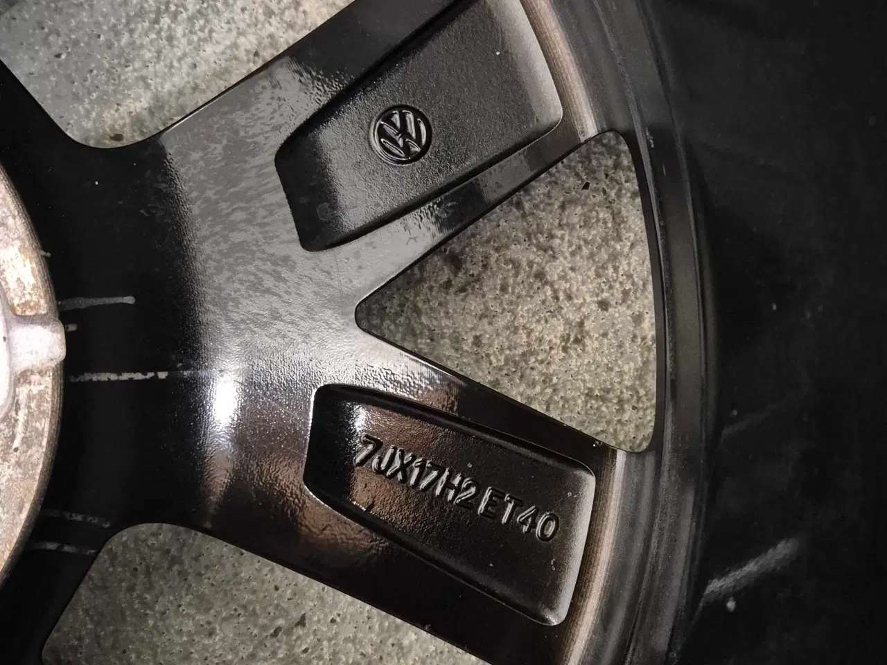 Billede 3 - 5x112 VW ORIGINAL ALUFÆLGE MED SOMMERDÆK 
