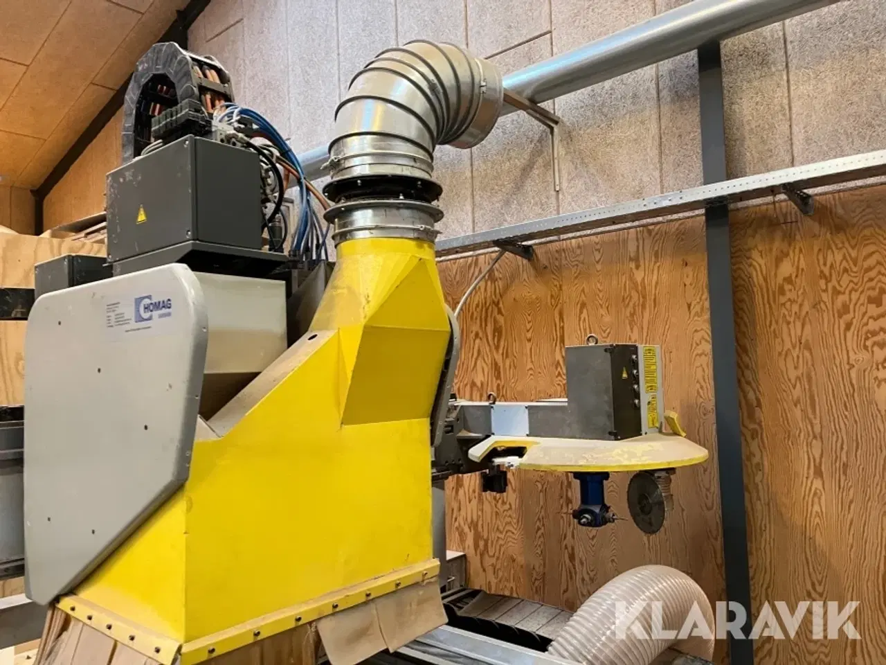 Billede 9 - 4 akslet CNC fræser Homag PROFI BOF 411/45/PM