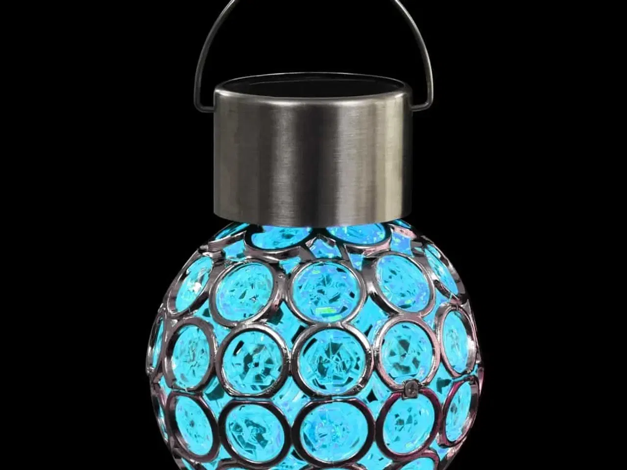 Billede 11 - Hængende LED-solcellelamper 8 stk. RGB-farver