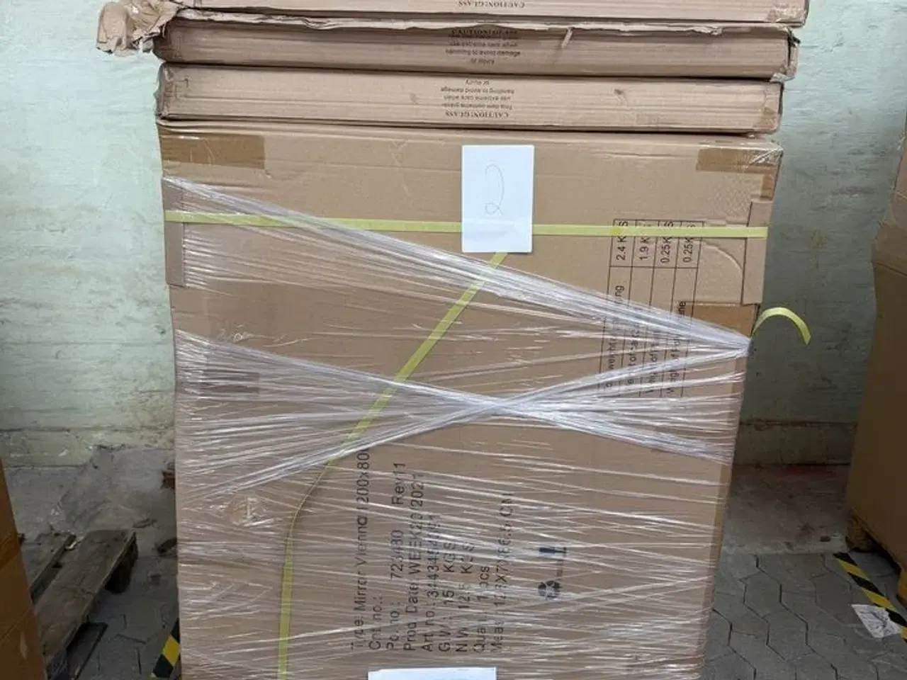 Billede 1 - 1 stk. palle med spelje 120x80cm(ubrugt)