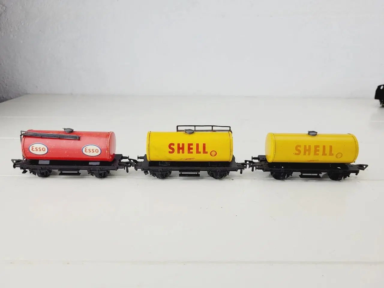Billede 1 - 3 stk Fleischmann Shell tankvogne H0