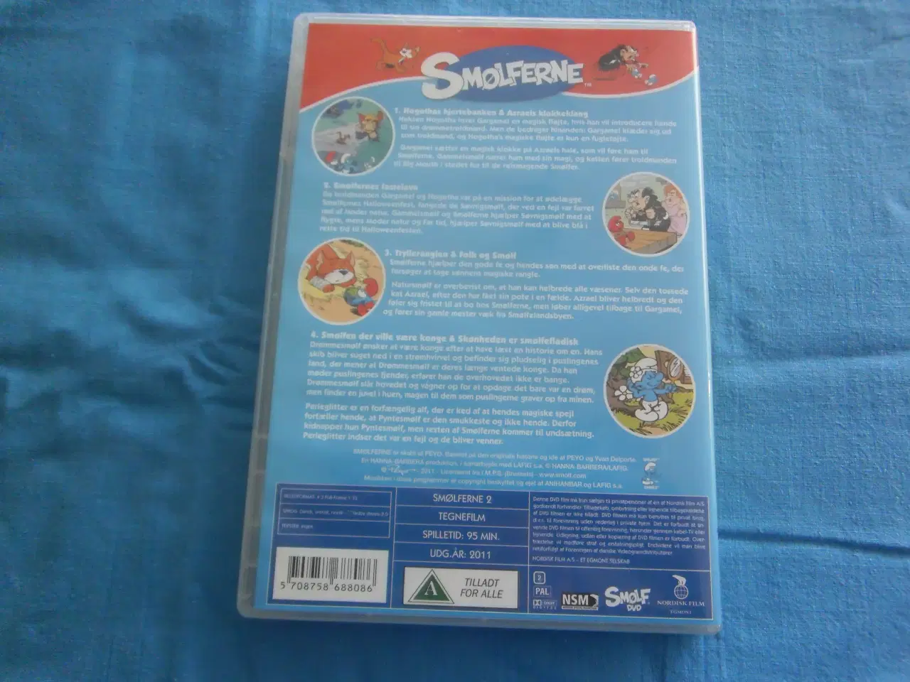 Billede 7 - 2 DVD`er,  Smølferne 1+2, Tegnefilm