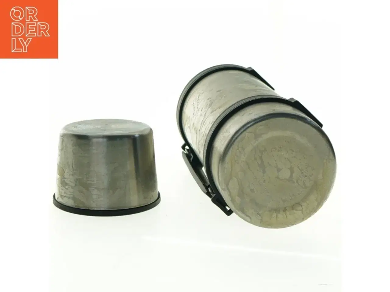 Billede 5 - Termokande i metal (str. 30 x 11 cm)