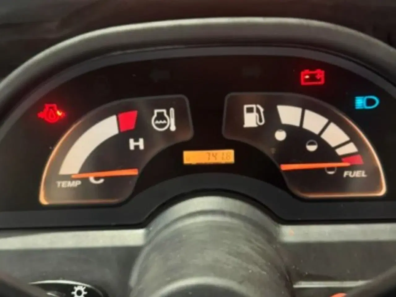 Billede 9 - Kubota B2650 HST / med vinterudstyr & lave timer