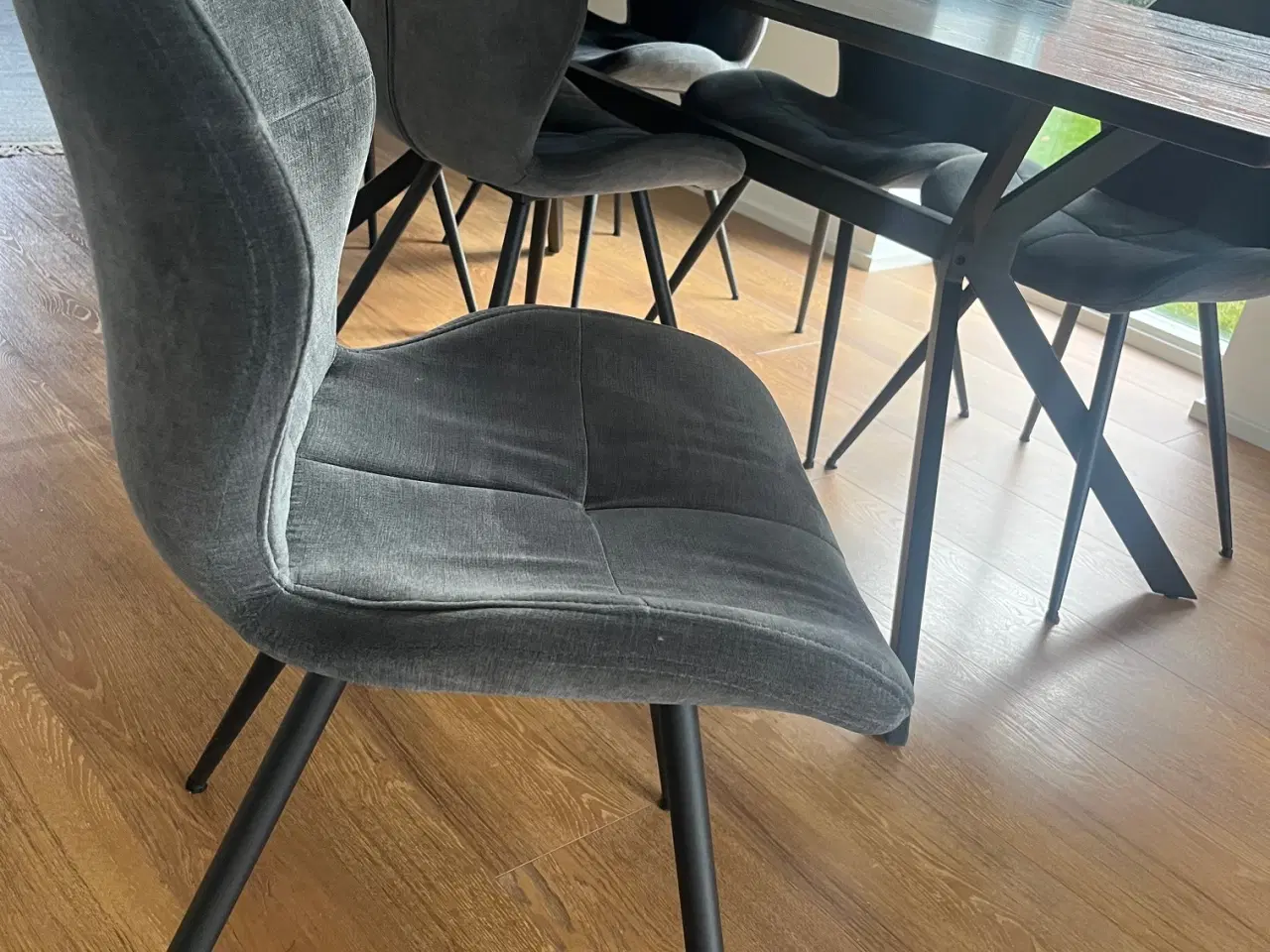 Billede 7 - Spisebord 2 m. med 6 stole