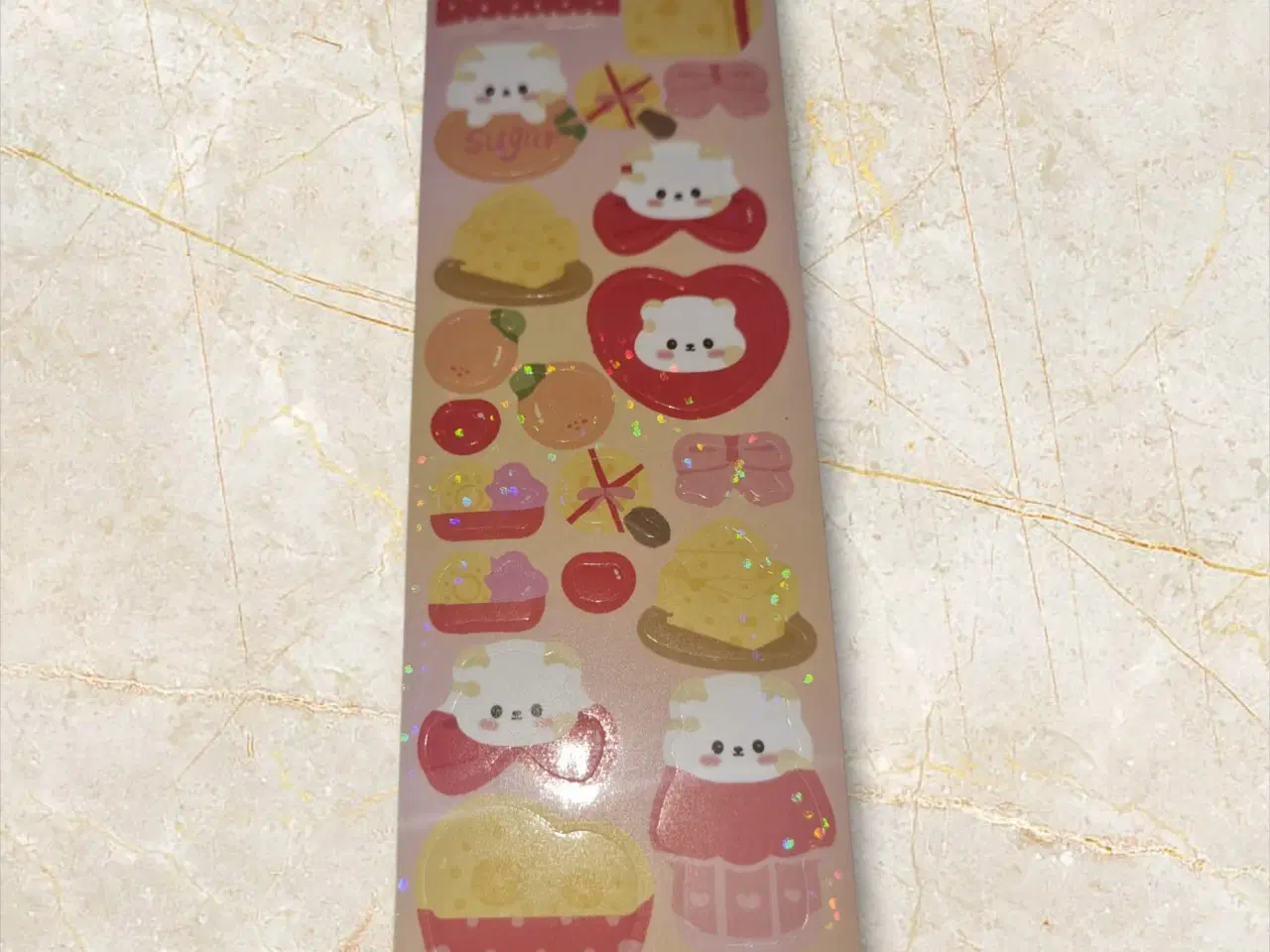 Billede 1 - Sød og Festlig Klistermærke Ark – Sugar Collection