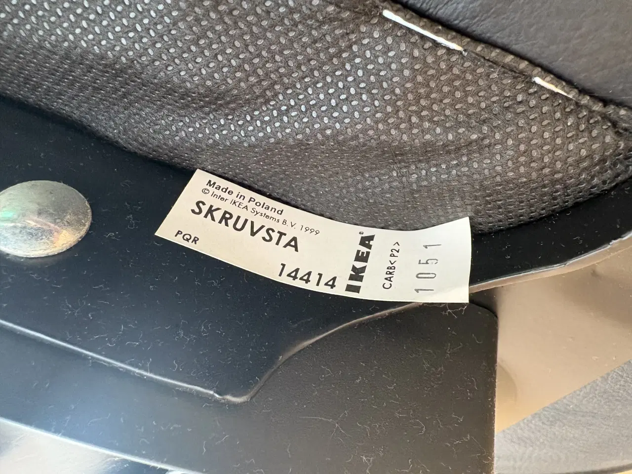 Billede 3 - Flot skrivebordsstol i sort