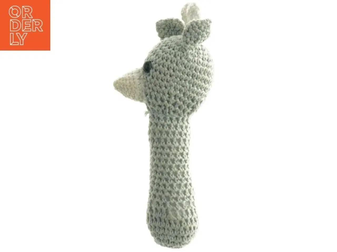 Billede 4 - Hæklet giraf bamse (str. Længde, 18 cm)