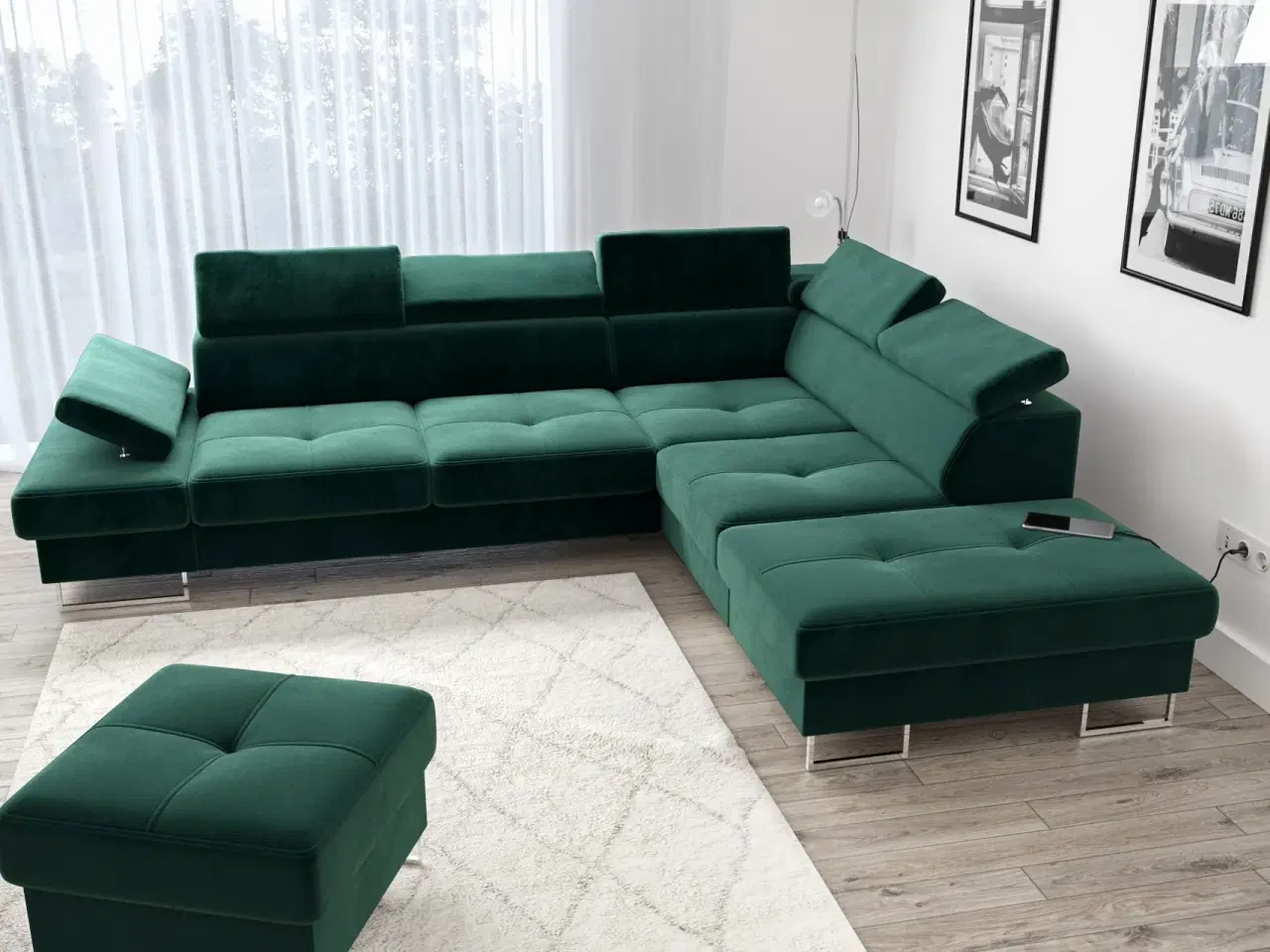 Billede 15 - GALAKSE HJØRNESOFA  225X280